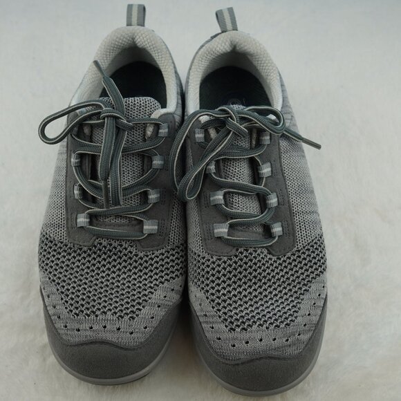 OrthoFeet Palma Gray Knit Sneakers Womens 7.5 Wide‎ Comfort Orthopedic Shoes - Picture 3 of 10
